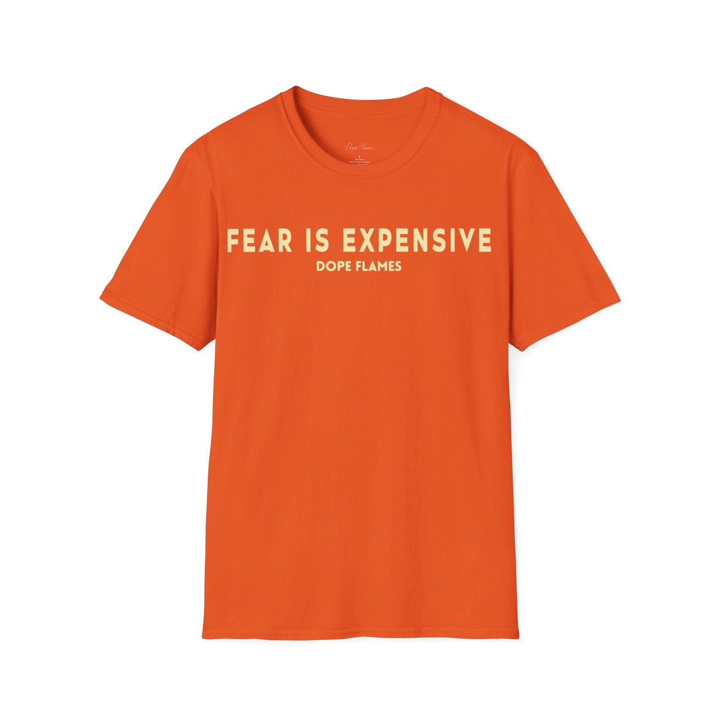 FEAR IS EXPENSIVE